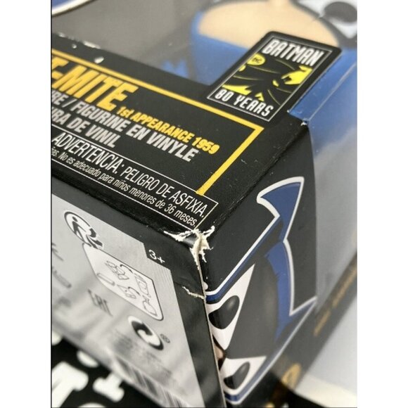 Funko Pop! Batman: Bat Mite 300 Vaulted Vinyl Figure W/Protector And Box Damage - Picture 14 of 16